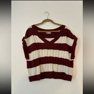 SO Womens Cropped Sweater Vest